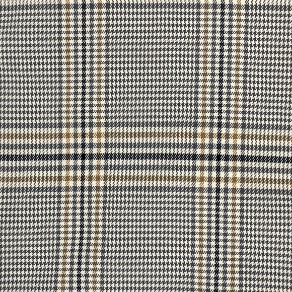 Abercrombie & Fitch Plaid Preppy Straight Leg Ankle Trouser Pants Size Medium - Picture 7 of 10